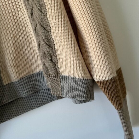 Aritzia oversized crew neck wool sweater (size M) - Picture 8 of 12